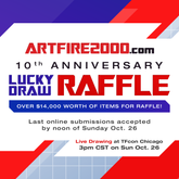 Artfire2000 10th Anniversary Lucky Draw Raffle!!
